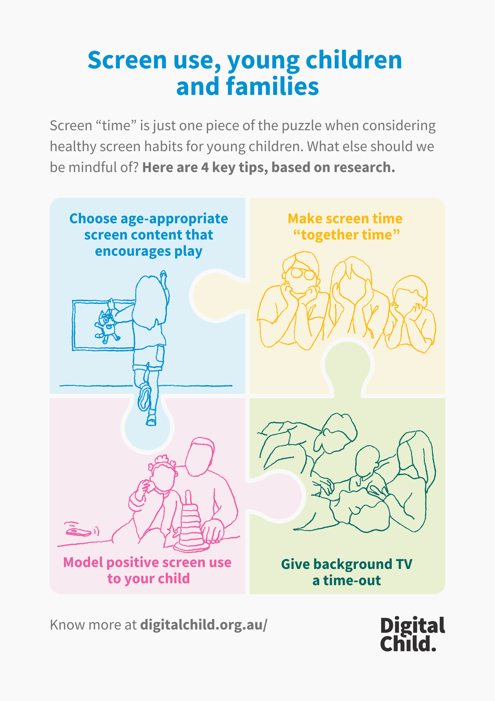 We reviewed 100 studies about little kids and screens. Here are 4 ways ...